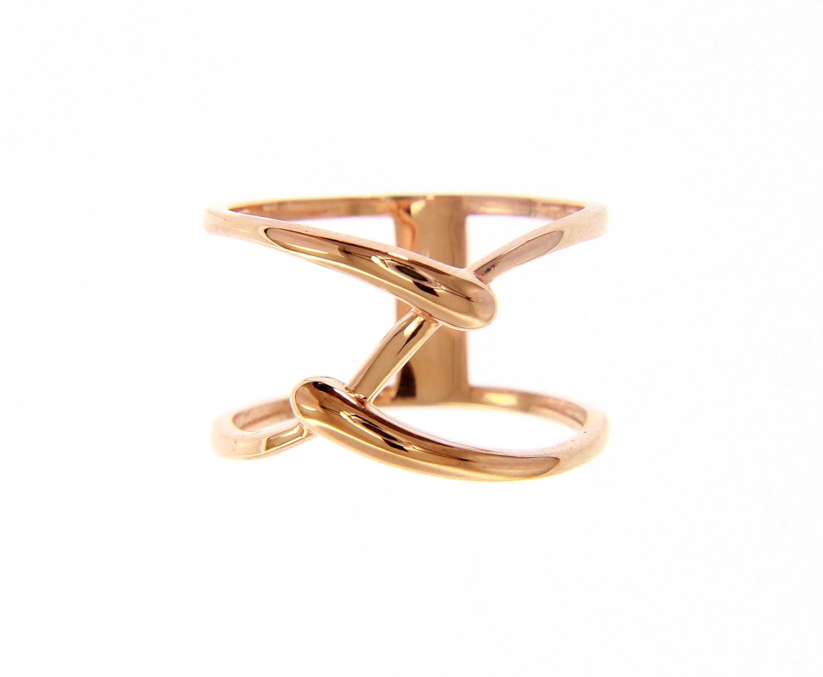 Δαχτυλίδι απο ροζ χρυσό κ9 (code S201449)